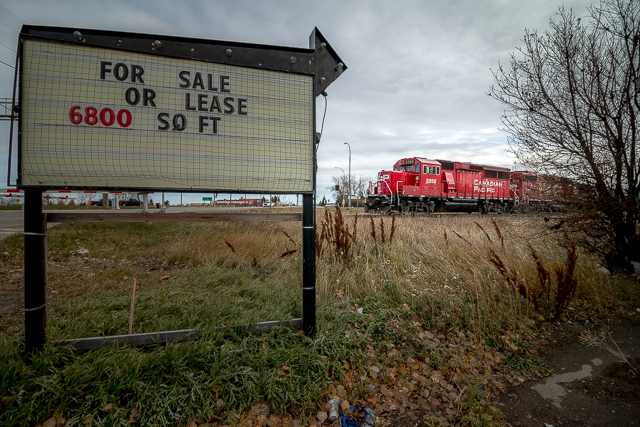 CPR Train Carstairs Alberta