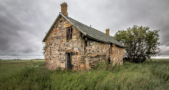 Abandoned Stone House SK