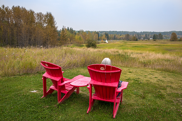 Parks Canada Red Chairs