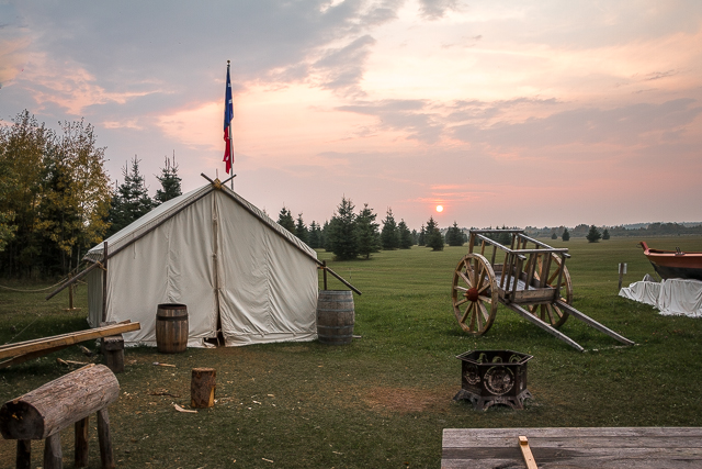 Fur Trader's Camp Rocky Mountain House