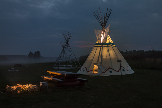 Teepee Rocky Mountain House