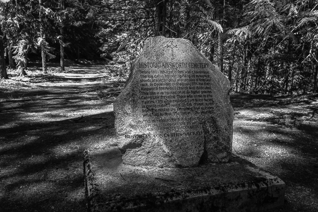 Ainsworth British Columbia Cemetery