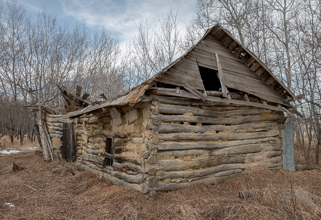 Abandoned Log Cabin