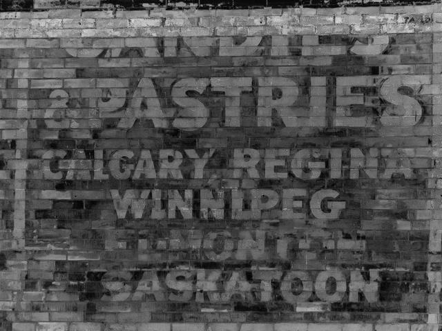 Ghost Sign Calgary