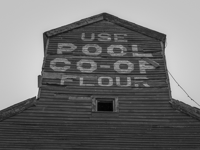 Grain Elevator Whitepool Saskatchewan