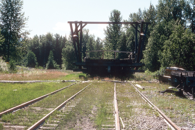 Rosebery BC Railway Barge Slip