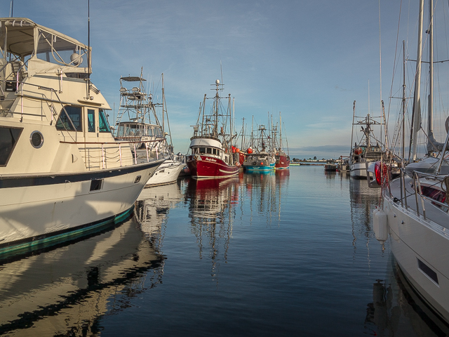 Fisherman's Wharf Comox BC