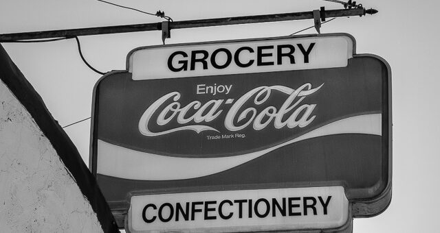 Coke Store Sign