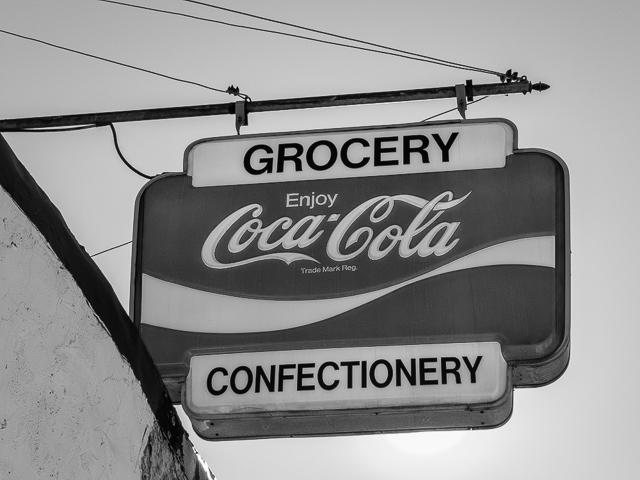 Coke Store Sign