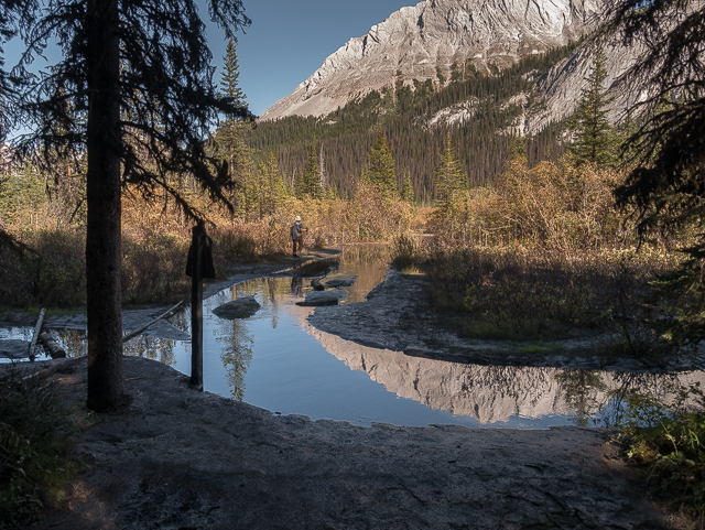 Hiking Burstall Pass Trail