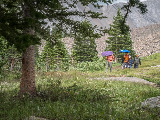 Picklejar Lakes Hikers