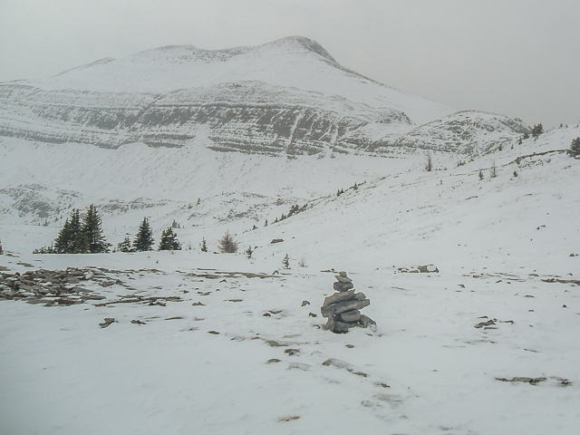 Burstall Pass Winter