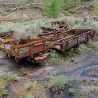 Old Coal Cars