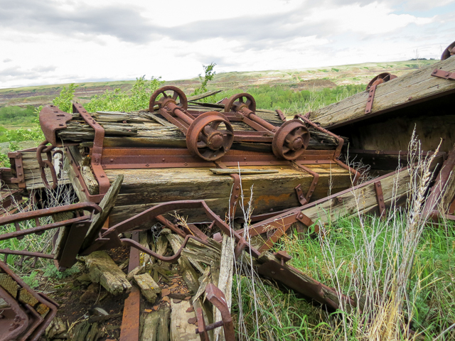 Drumheller Coal Mine Remains