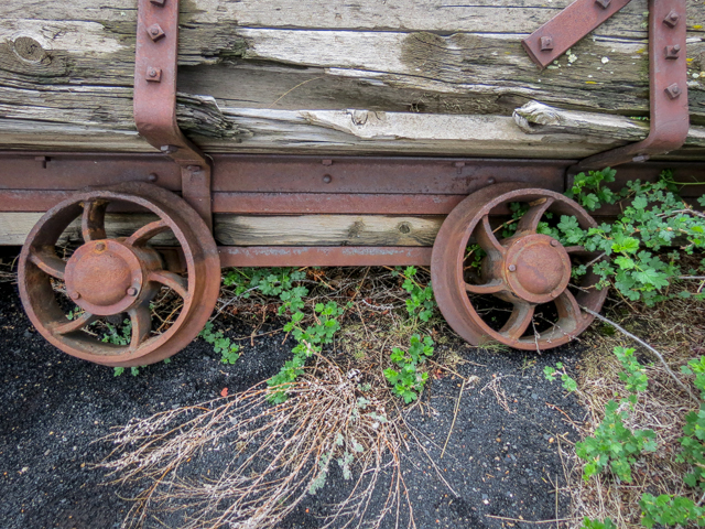 Coal Mine Car Wheels