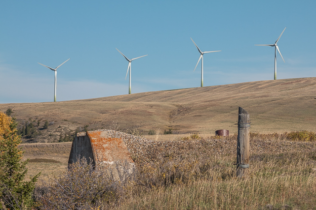 Wind Turbines Southern Alberta