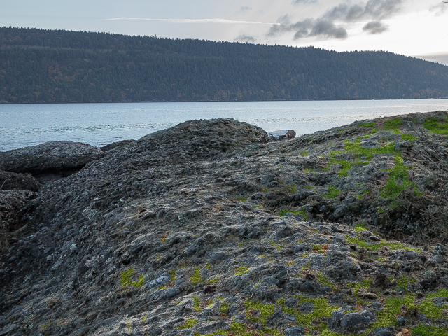 Denman Island Rocky Beach