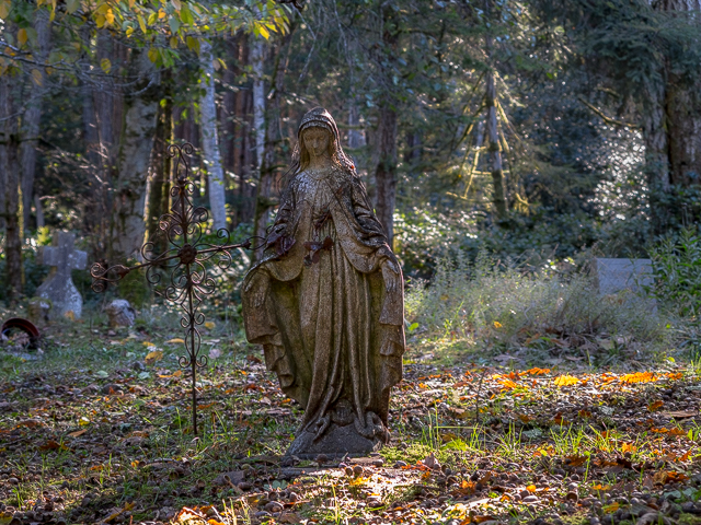 Cemetery Hornby Island 