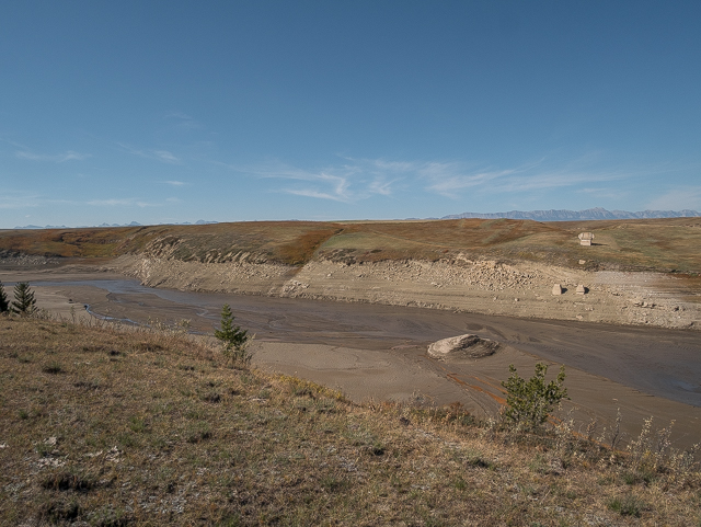 Low Water Oldman Reservoir