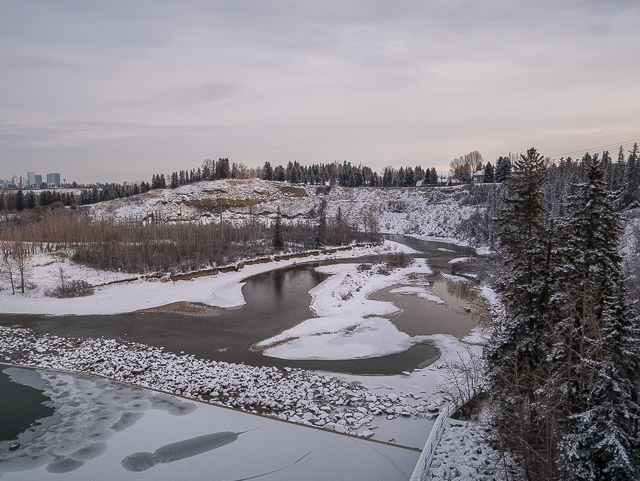 Elbow River Glenmore Dam