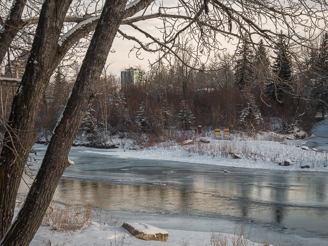 Elbow River Winter