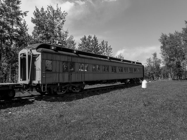 Old Railway Passenger Car