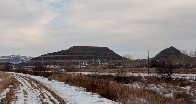 Rosedale Alberta Train Tracks