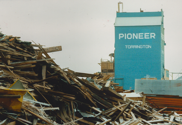 Grain Elevator Torrington Alberta
